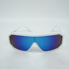 Memphis Futuristic Shield Sunglasses - Shadeitude