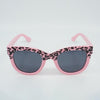 Glitter Leopard Gold Sunglasses and Case Set - Shadeitude