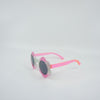 Flower Glitter Sunglasses and Case Set - Shadeitude