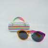 Multi Rainbow Sunglasses and Case Set - Shadeitude
