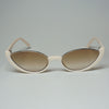 Issa Vibe Half Frame Oval Sunglasses - Shadeitude